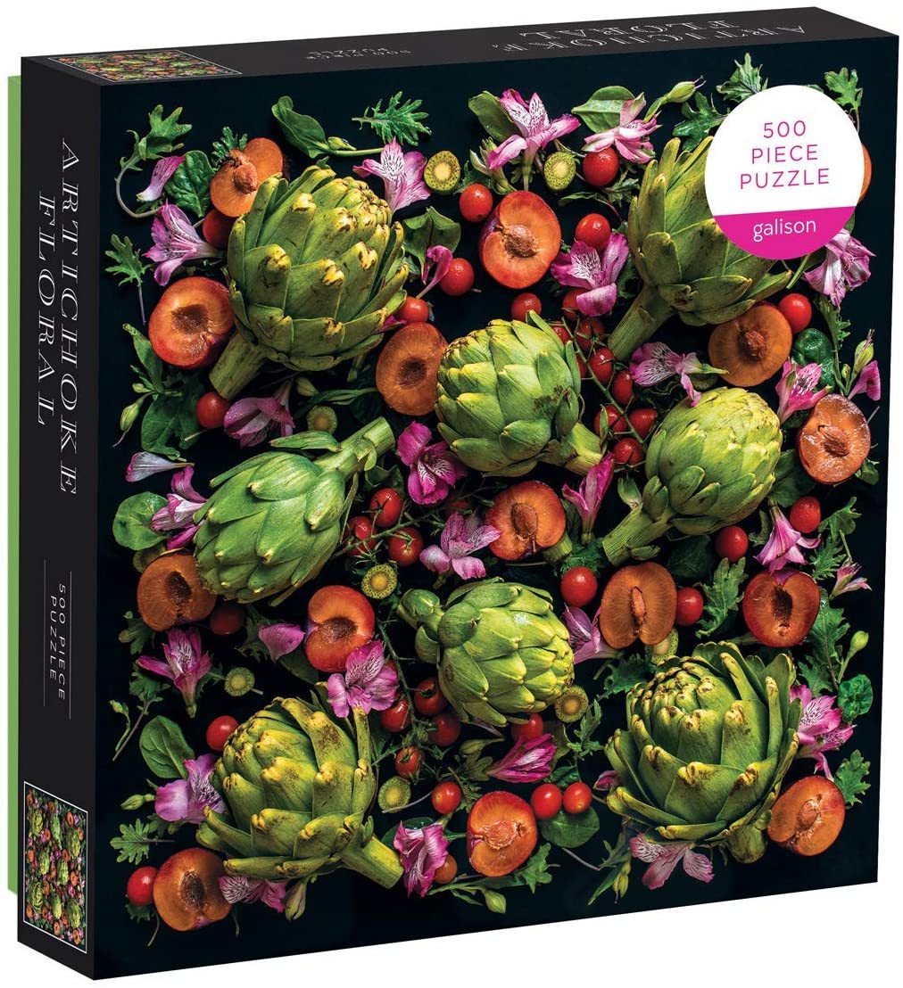 Artichoke Floral – 500 Piece Jigsaw Puzzle (Galison)