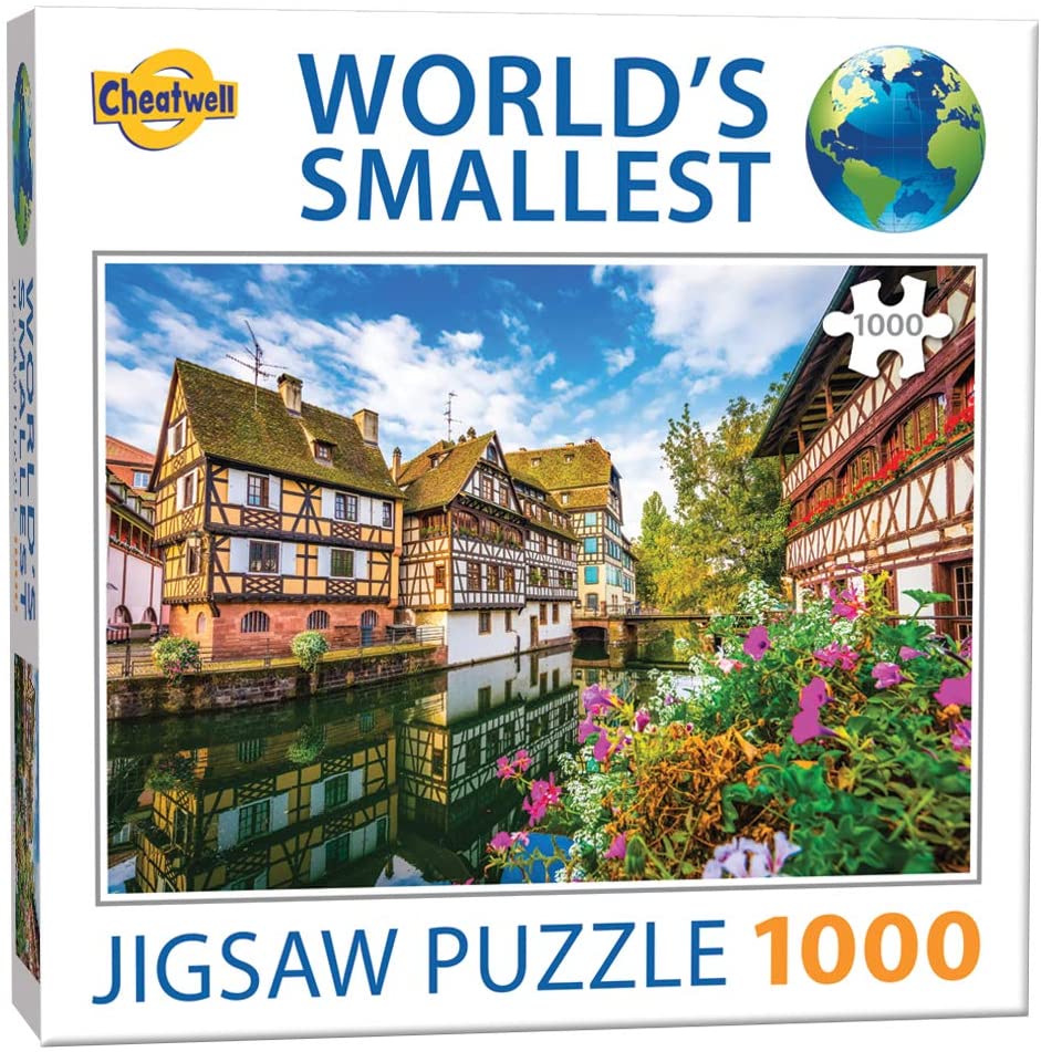 World's Smallest Puzzles - Strasbourg - 1000 Piece Jigsaw Puzzle