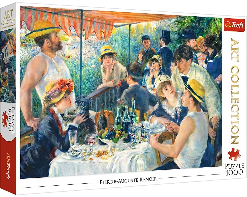 Luncheon of the Boating Party by Pierre-Auguste Renoir – 1000 Piece Jigsaw Puzzle (Trefl)