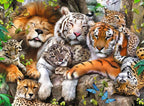 Big Cat Nap XXL – 200 Piece Jigsaw Puzzle (Ravensburger)