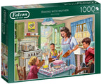 Baking With Mother – 1000 Piece Jigsaw Puzzle (Falcon De Luxe)
