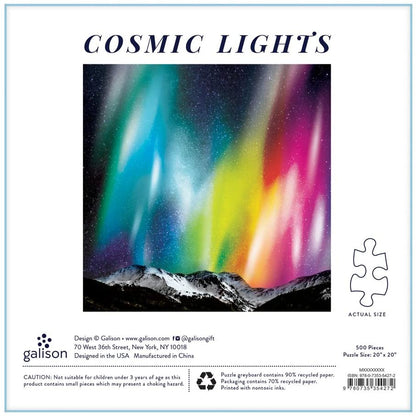 Galison - Cosmic Lights - 500 Piece Jigsaw Puzzle