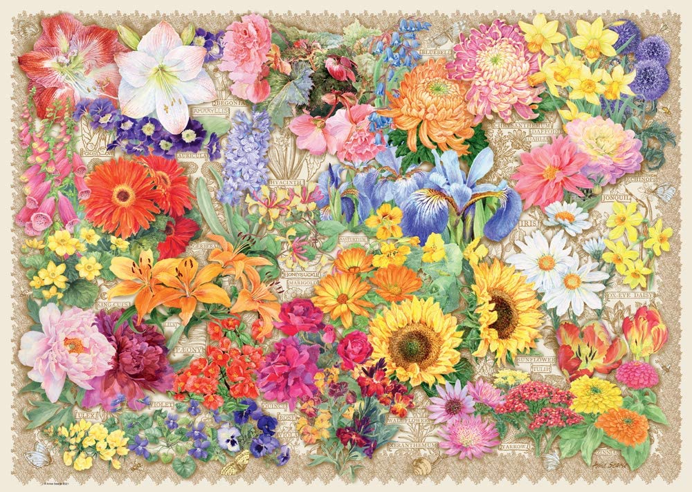 Blooming Beautiful – 1000 Piece Jigsaw Puzzle (Ravensburger)