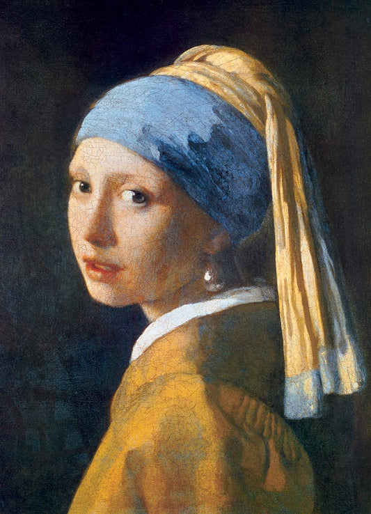 Eurographics - Girl with the Pearl Earring by Jan Vermeer de Delft - 1000 Piece Jigsaw Puzzles