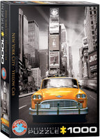 New York City Yellow Cab – 1000 Piece Jigsaw Puzzle (Eurographics)