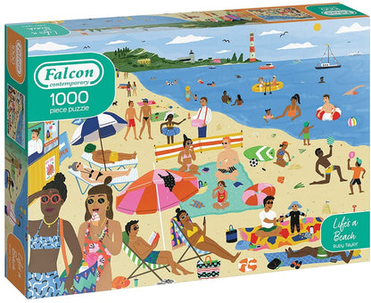 Falcon Contemporary - Life's A Beach - 1000 Piece Jigsaw Puzzle