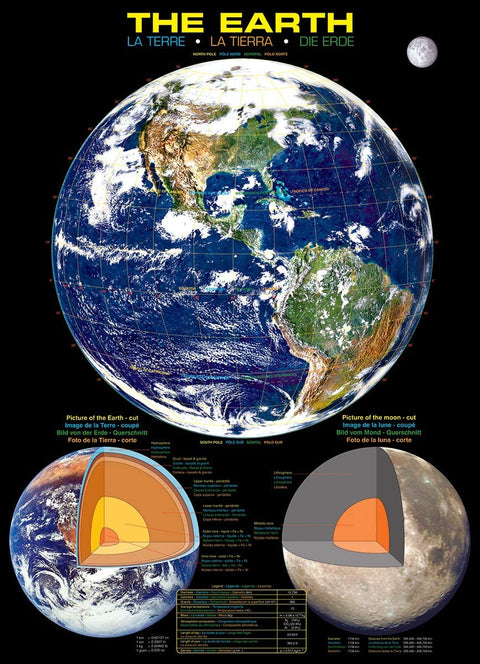 The Earth – 1000 Piece Jigsaw Puzzle (Eurographics)