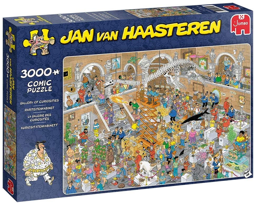 Gallery of Curiosities by Jan Van Haasteren – 3000 Piece Jigsaw Puzzle (Jan Van Haasteren)