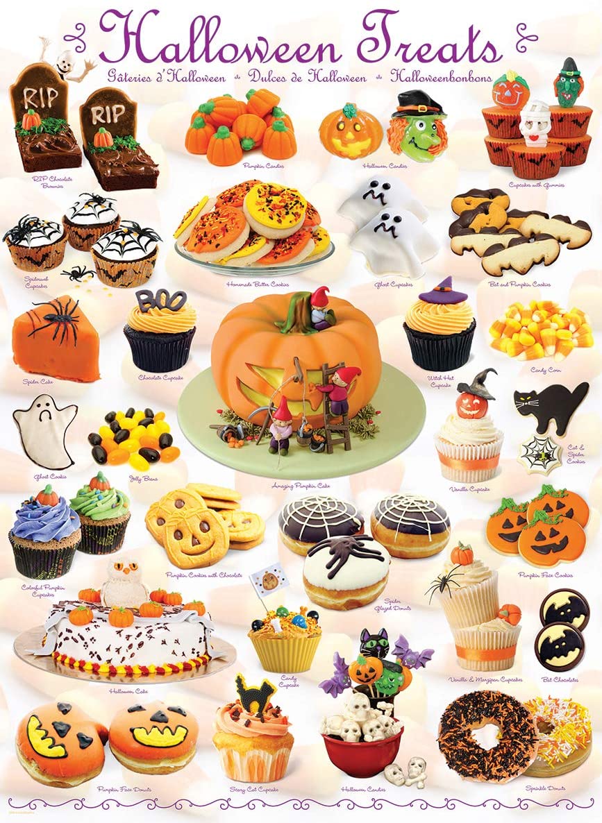 Halloween Treats – 1000 Piece Jigsaw Puzzle (Eurographics)