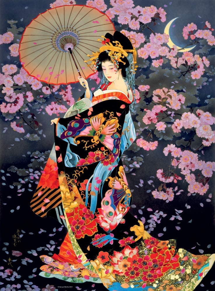 Yozakura – 500 Piece Jigsaw Puzzle (Ravensburger)