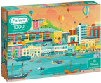 The Marina – 1000 Piece Jigsaw Puzzle (Falcon Contemporary)