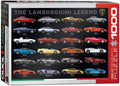 The Lamborghini Legend – 1000 Piece Jigsaw Puzzle (Eurographics)