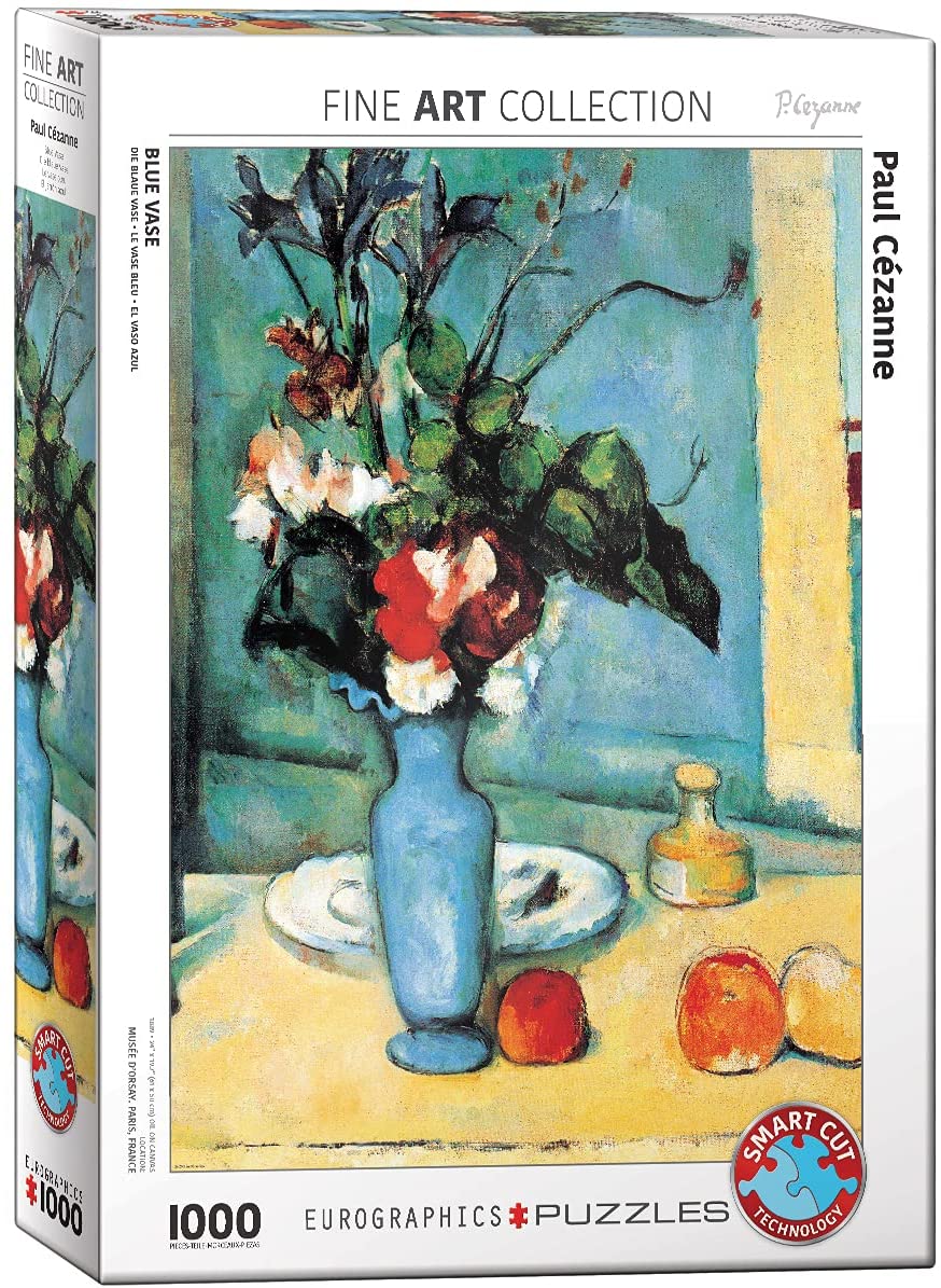 Eurographics - Blue Vase by Paul Cezanne - 1000 Piece Jigsaw Puzzle