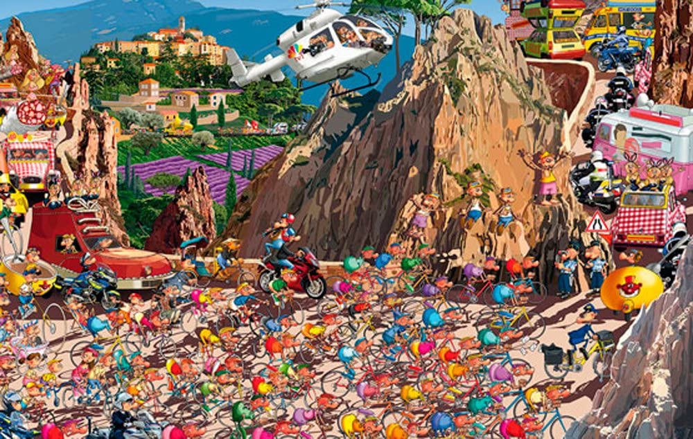 Cycling – 1000 Piece Jigsaw Puzzle (Piatnik)