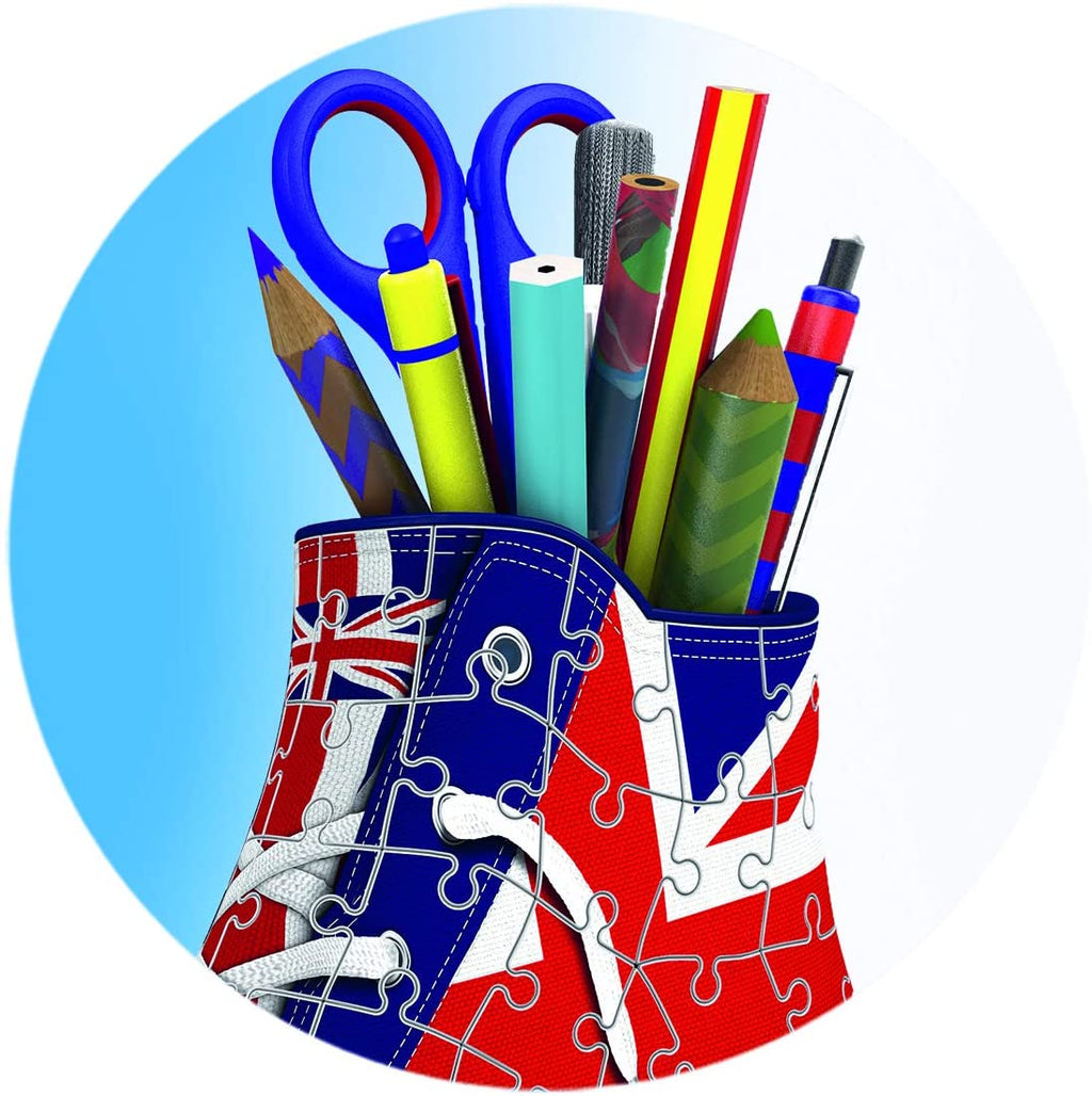 British Flag Trainer – 108 Piece Jigsaw Puzzle (Ravensburger)