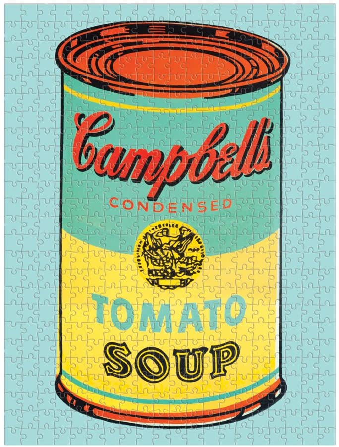 Andy Warhol Soup Can – 500 Piece Jigsaw Puzzle (Galison)