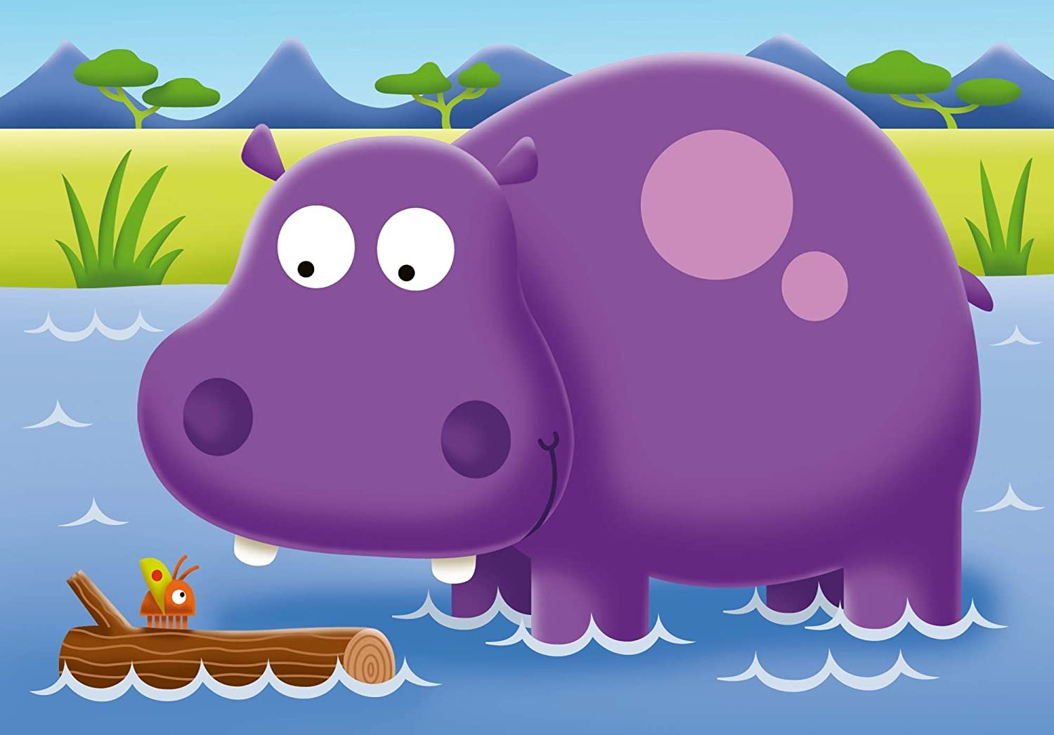 On Safari My First Puzzles – 2, 3, 4 and 5 Piece Jigsaw Puzzle (Ravensburger)