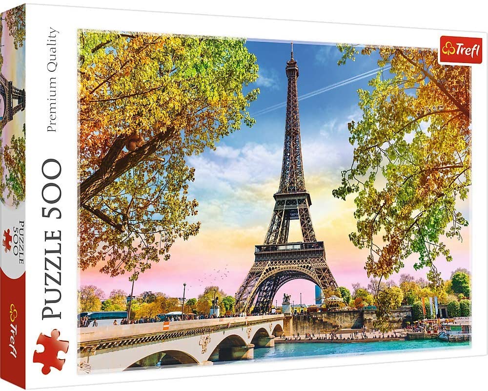 Romantic Paris – 500 Piece Jigsaw Puzzle (Trefl)