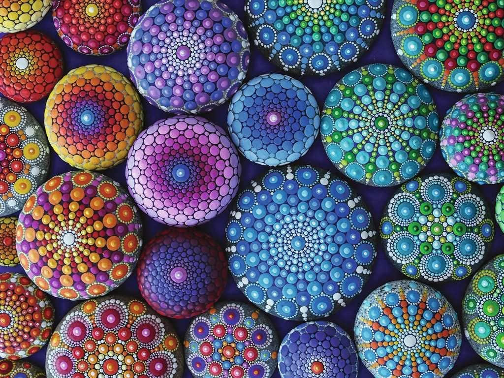 Radiating Rainbow Mandalas – 1500 Piece Jigsaw Puzzle (Ravensburger)
