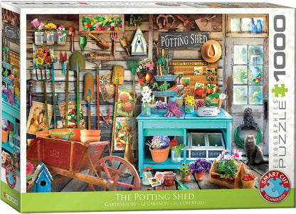Eurographics- The Potting Shed - 1000 Piece Jigsaw Puzzle