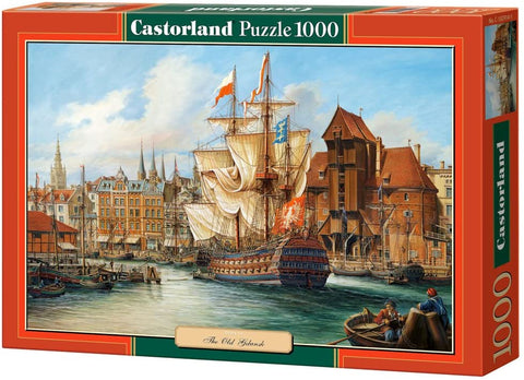 Poland: Old Gdansk – 1000 Piece Jigsaw Puzzle (Castorland)