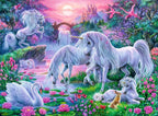 Unicorns in Sunset Glow – 150 XXL Piece Jigsaw Puzzle (Ravensburger)