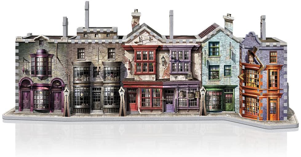 WREBBIT 3D Diagon Alley 3D Jigsaw Puzzle (450 Pieces)