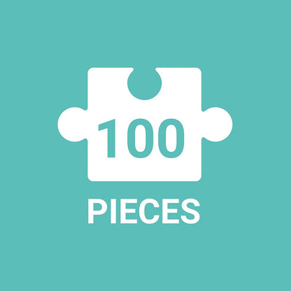 Galison - Wendy Gold Minnesota - Mini Shaped 100 Piece Jigsaw Puzzle