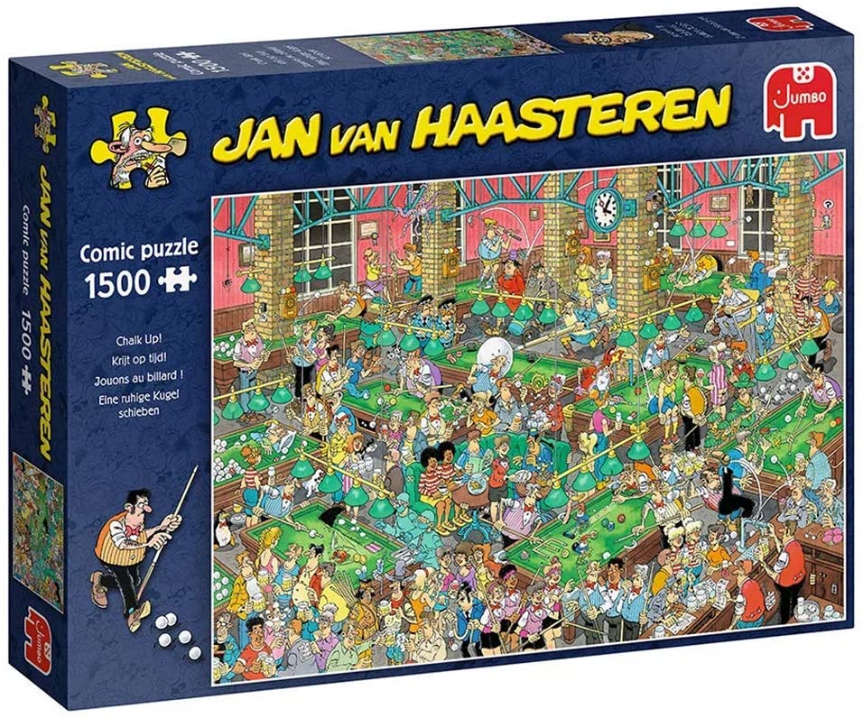 Jan Van Haasteren  Chalk Up! - 1500 Piece Jigsaw Puzzle