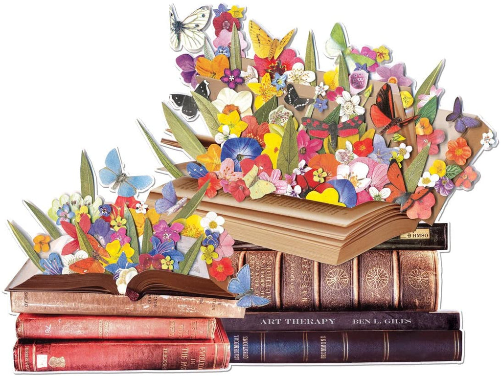 Blooming Books – 750 Piece Jigsaw Puzzle (Galison)