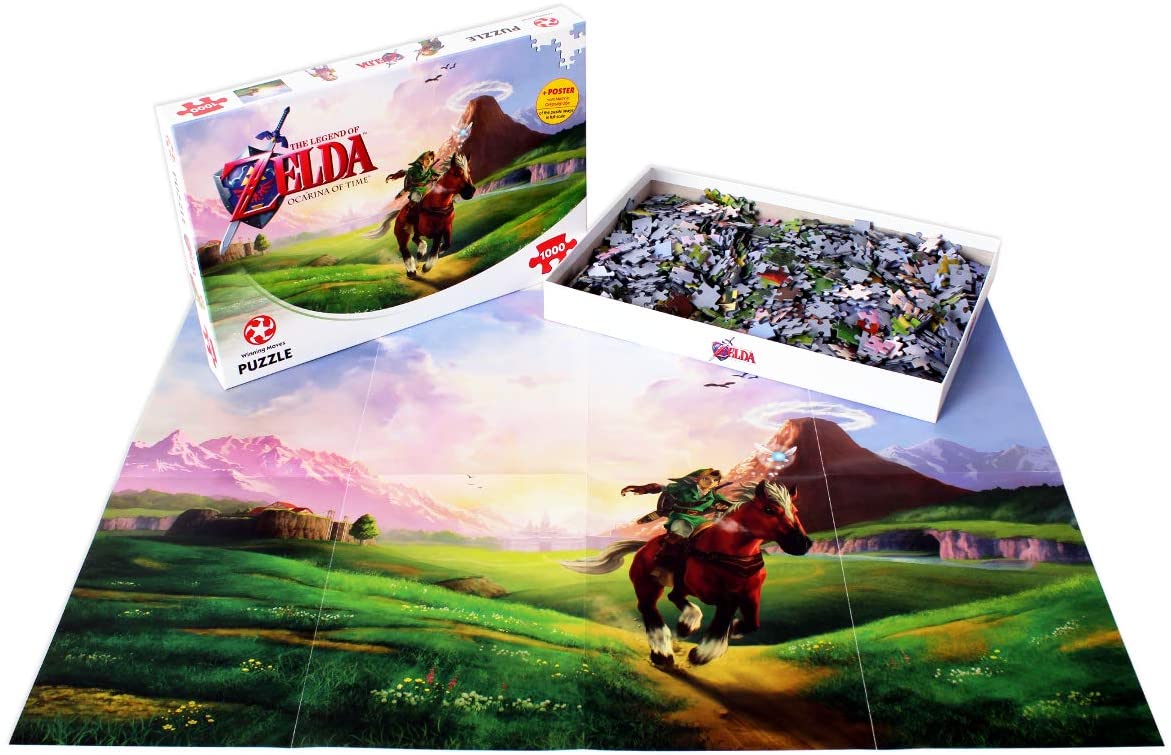 The Legend Of Zelda Ocarina Time – 1000 Piece Jigsaw Puzzle (Winning Moves)