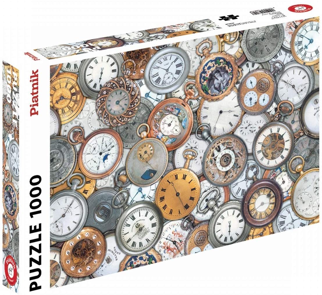 Watches – 1000 Piece Jigsaw Puzzle (Piatnik)