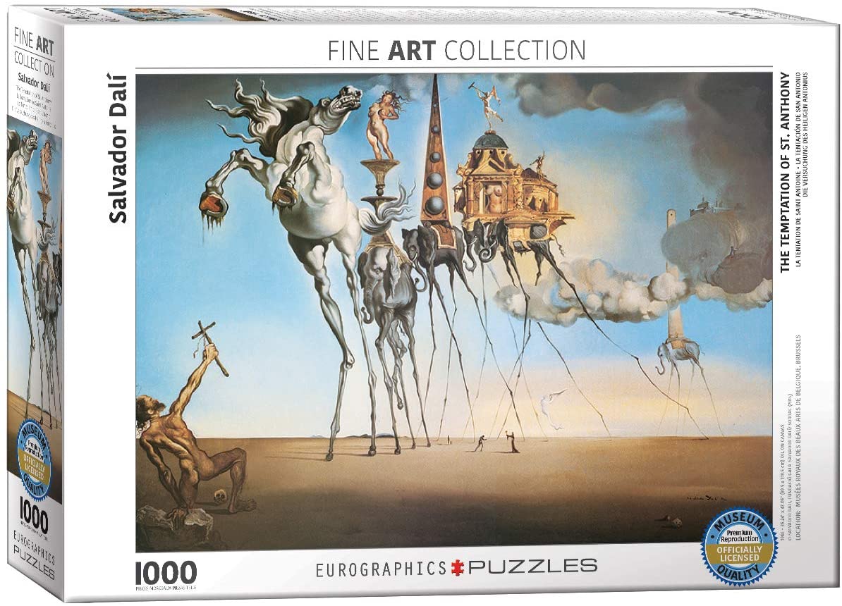 Eurographics - The Temptation of St Anthony by Salvador Dalí - 1000 Piece Jigsaw Puzzle