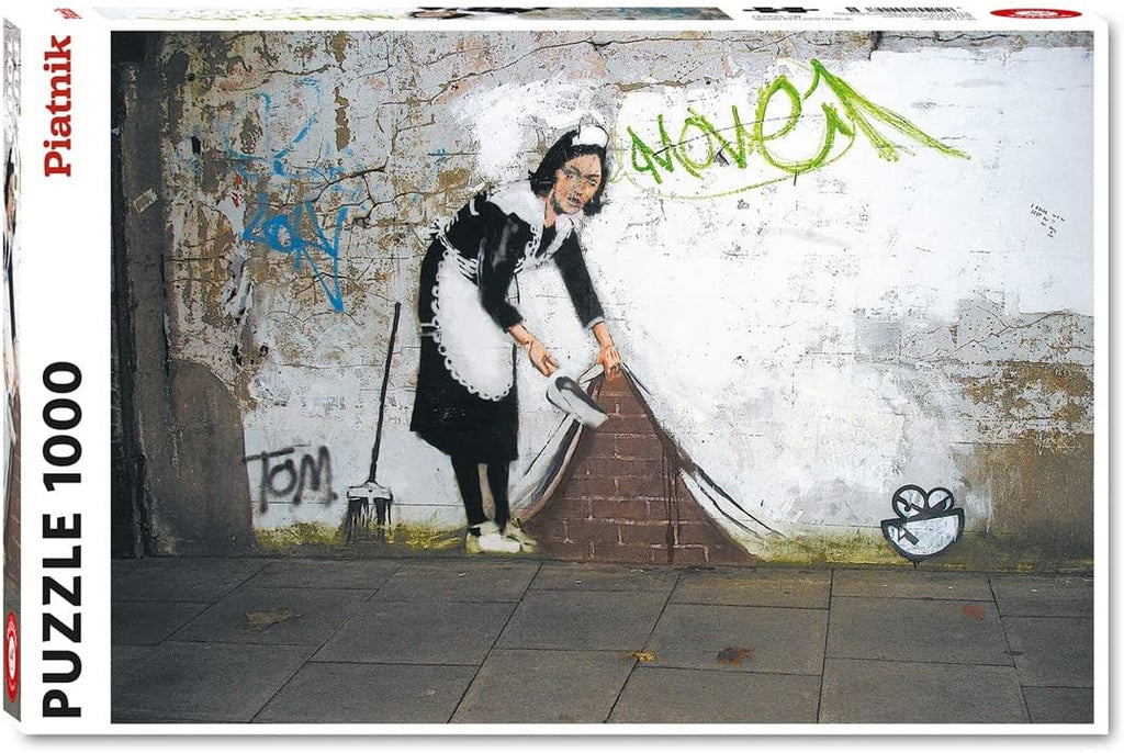 The Maid by Banksy – 1000 Piece Jigsaw Puzzle (Piatnik)