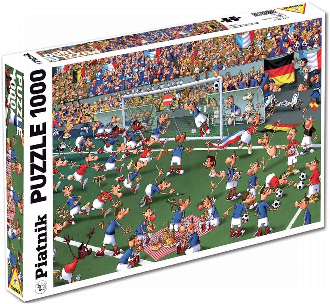 Piatnik - F. Ruyer: Football  - 1000 Piece Jigsaw Puzzle