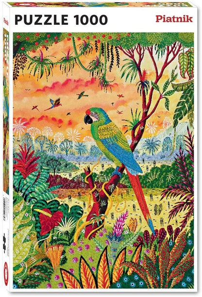 Piatnik - Great Green Macaw - 1000 Piece Jigsaw Puzzle
