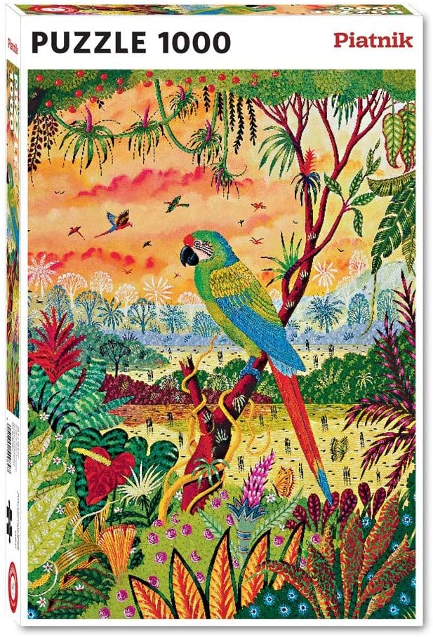 Great Green Macaw – 1000 Piece Jigsaw Puzzle (Piatnik)
