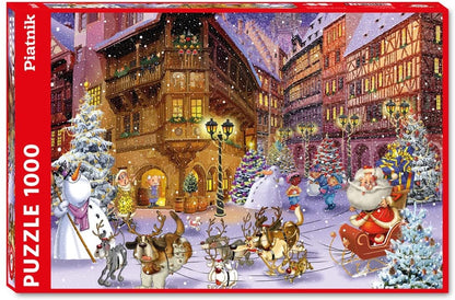 Piatnik - Ruyer - Christmas Market - 1000 Piece Jigsaw Puzzles