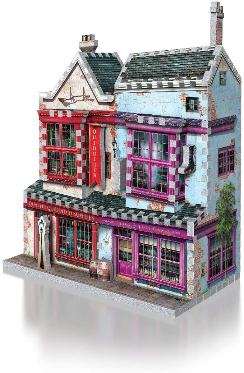 Wrebbit 3D Puzzle Diagon Alley Quidditch Supplies & Slug & Jiggers