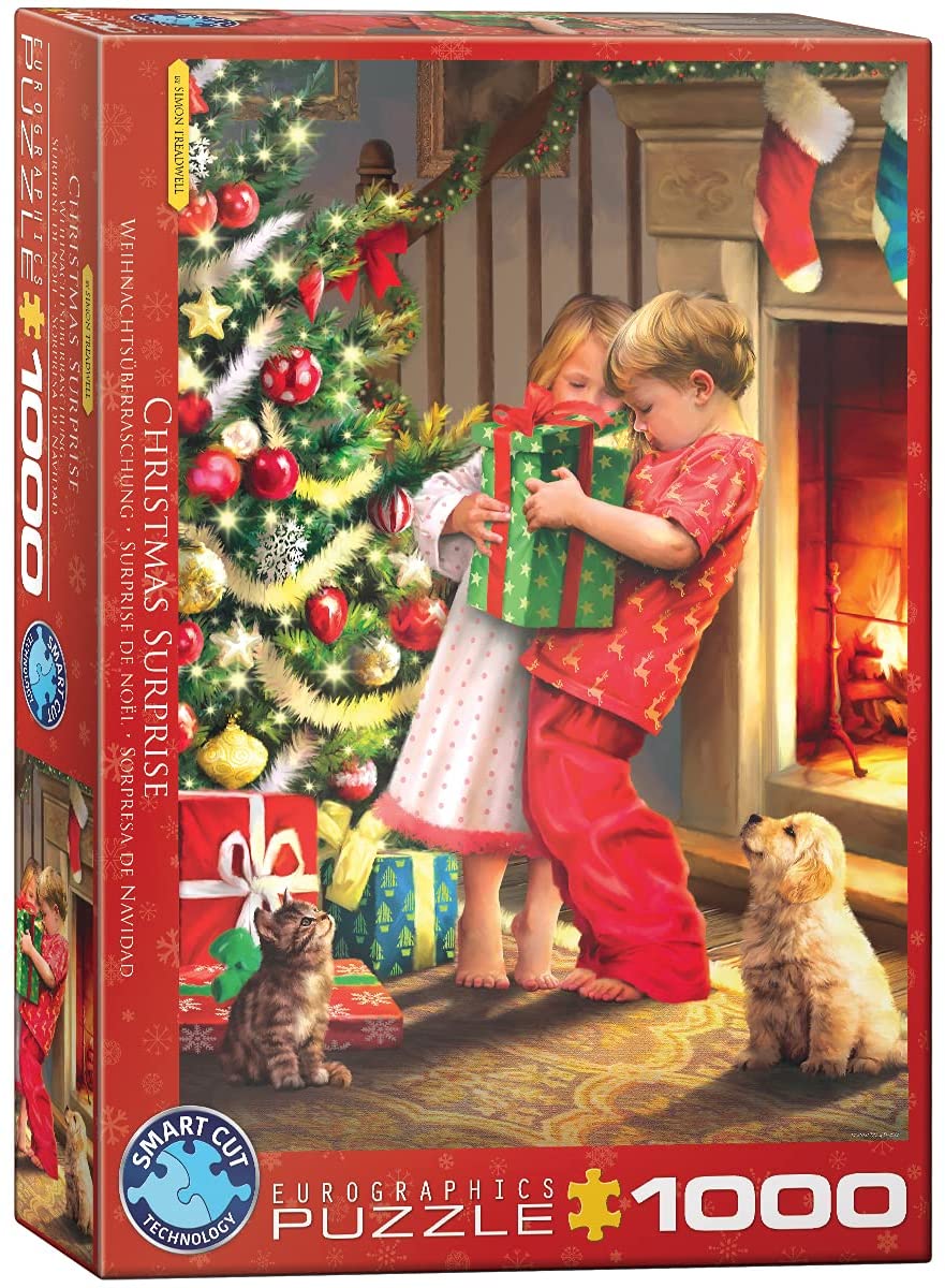 Christmas Surprise – 1000 Piece Jigsaw Puzzle (Eurographics)
