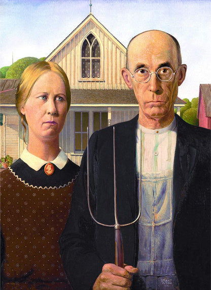 Eurographics - American Gothic by Grant - 1000 Piece Jigsaw Puzzle