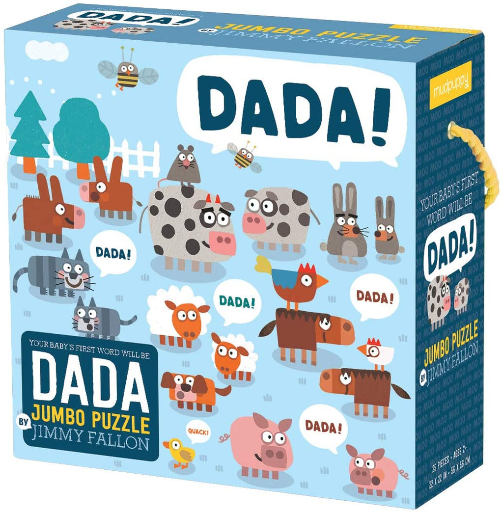 Your Baby's First Word Will Be Dada by Jimmy Fallon – Jumbo Piece Jigsaw Puzzle (Galison) - Image 7
