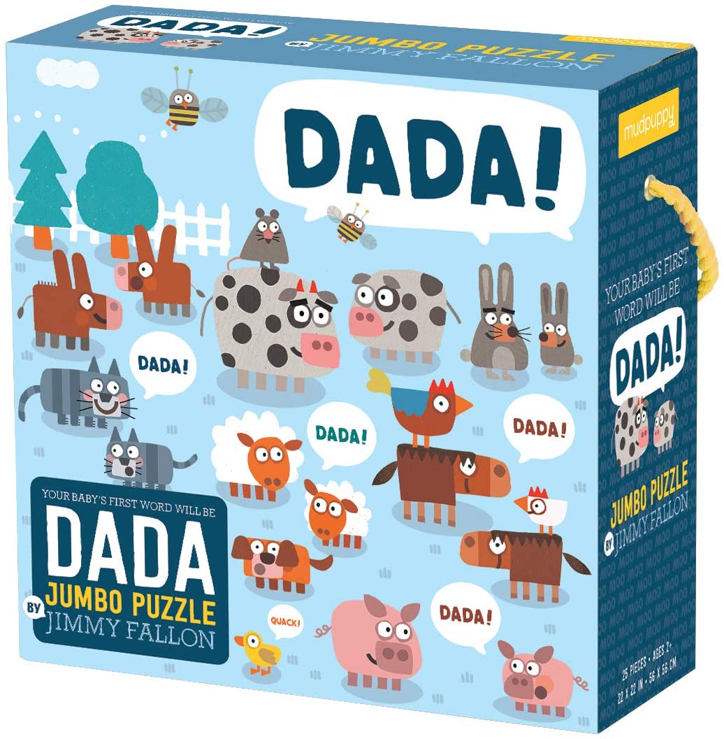 Your Baby's First Word Will Be Dada by Jimmy Fallon – Jumbo Piece Jigsaw Puzzle (Galison) - Image 7