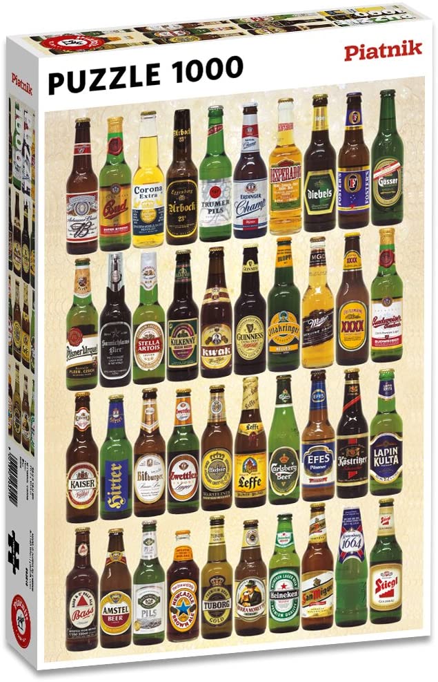 Beer – 1000 Piece Jigsaw Puzzle (Piatnik)
