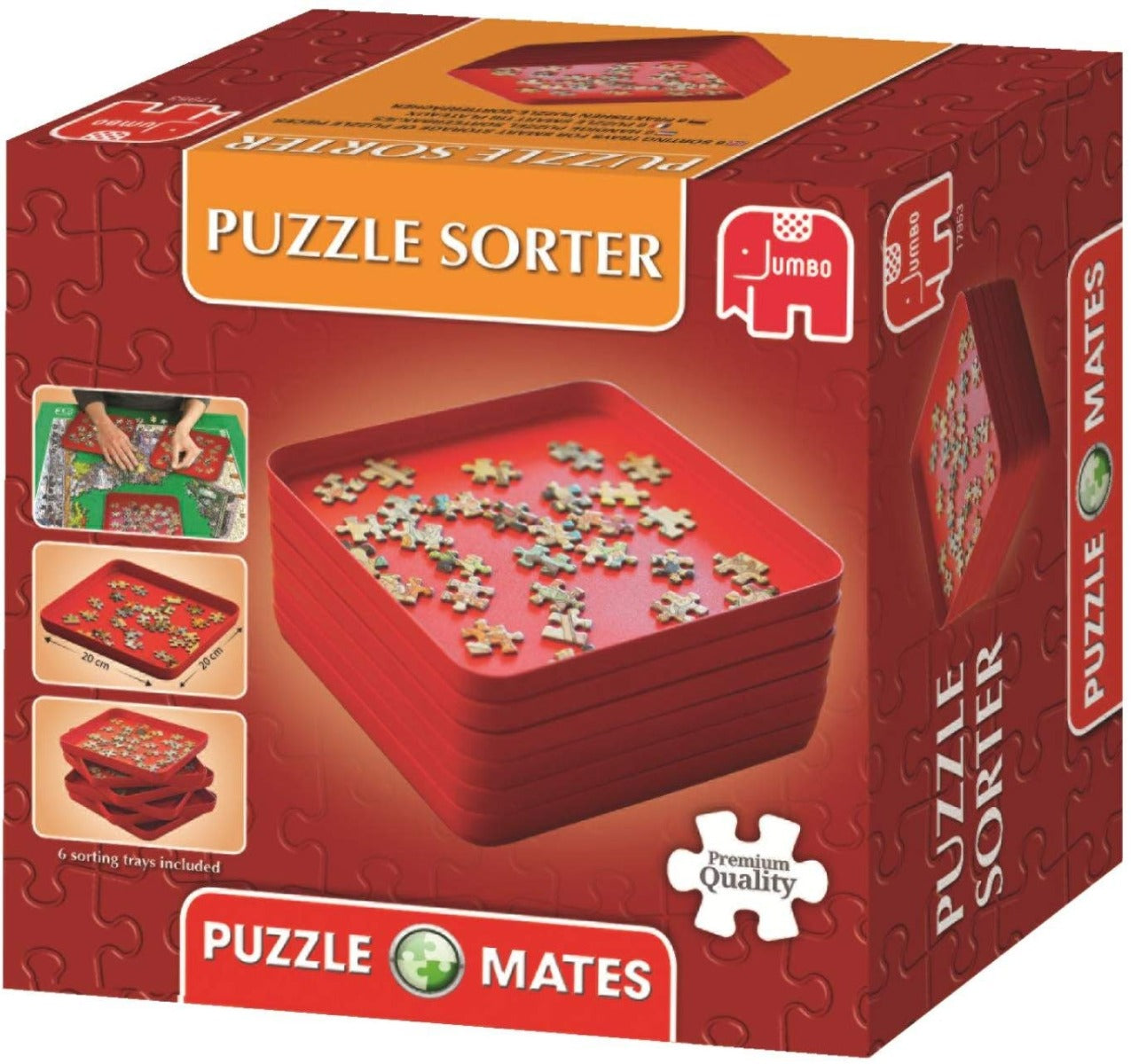 Puzzle Mates Sorting Tray – Jigsaw Puzzle (Jumbo)
