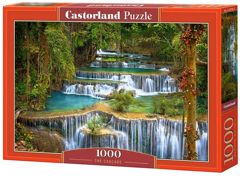Castorland - The Cascade - 1000 Piece Jigsaw Puzzle