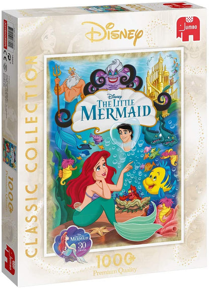 Jumbo - Disney Classic Collection - The Little Mermaid - 1000 Piece Jigsaw Puzzle