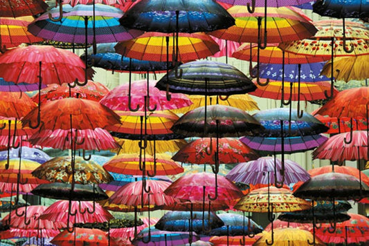 Piatnik - Umbrellas - 1000 Piece Jigsaw Puzzle