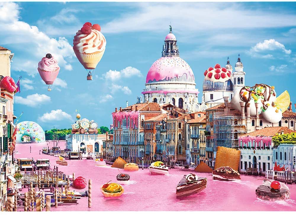 Sweets in Venice – 1000 Piece Jigsaw Puzzle (Trefl)