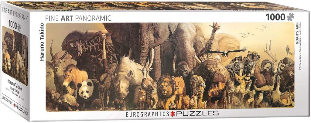 Eurographics - Noah's Ark by Haruo Takino - 1000 Piece Jigsaw Puzzle - Completed Puzzle